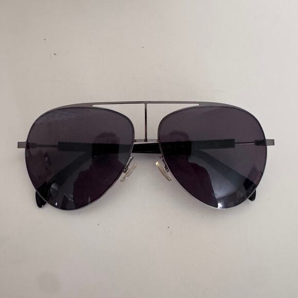 Balmain Black Aviator Sunglasses BL2103B main image 5